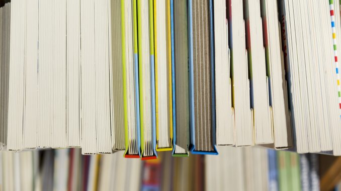 Półka z książkami - zdjęcie ilustracyjne